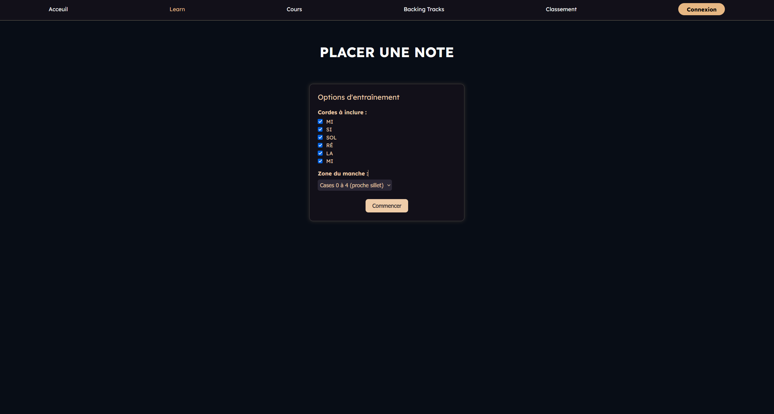 photo d'un classement